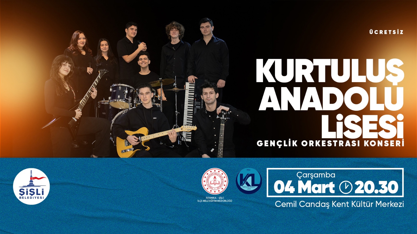 KURTULUŞ ANADOLU LİSESİ GENÇLİK ORKESTRASI KONSERİ