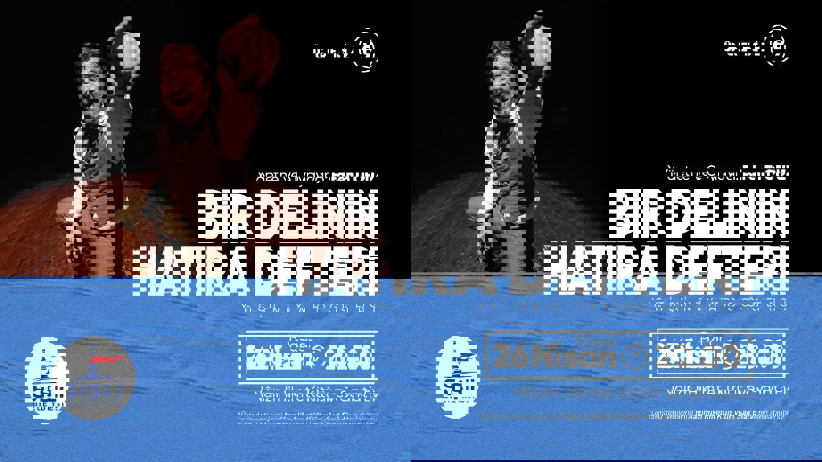 "BİR DELİNİN HATIRA DEFTERİ" YETİŞKİN TİYATROSU