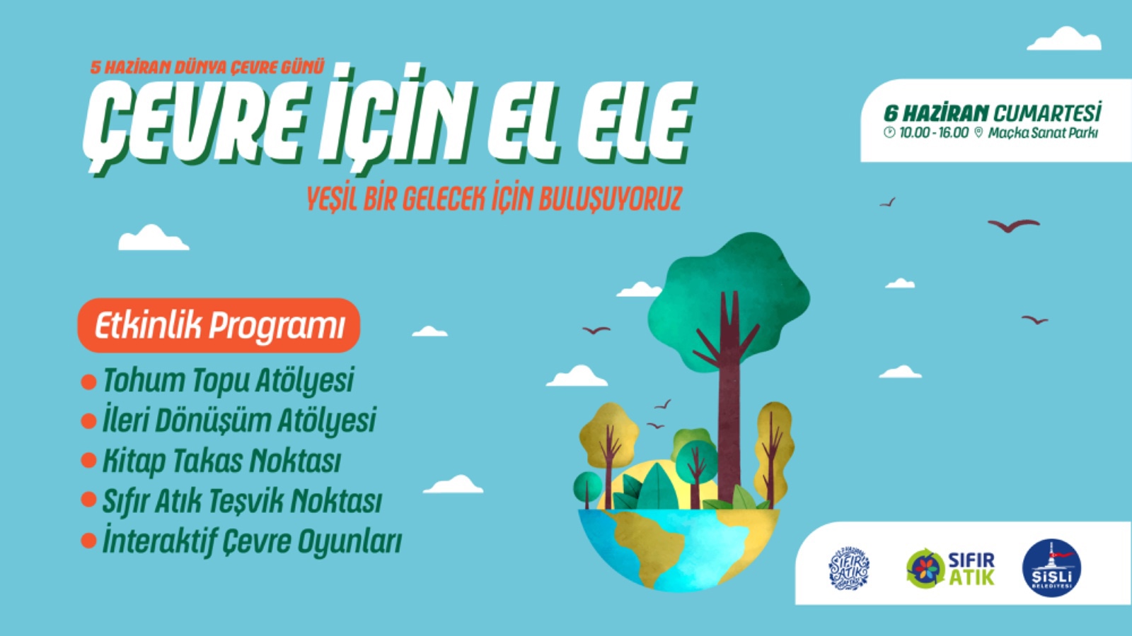 ŞİŞLİ BELEDİYESİ’NDEN DÜNYA ÇEVRE GÜNÜ VE SIFIR ATIK HAFTASI KAPSAMINDA BİR DİZİ ETKİNLİK