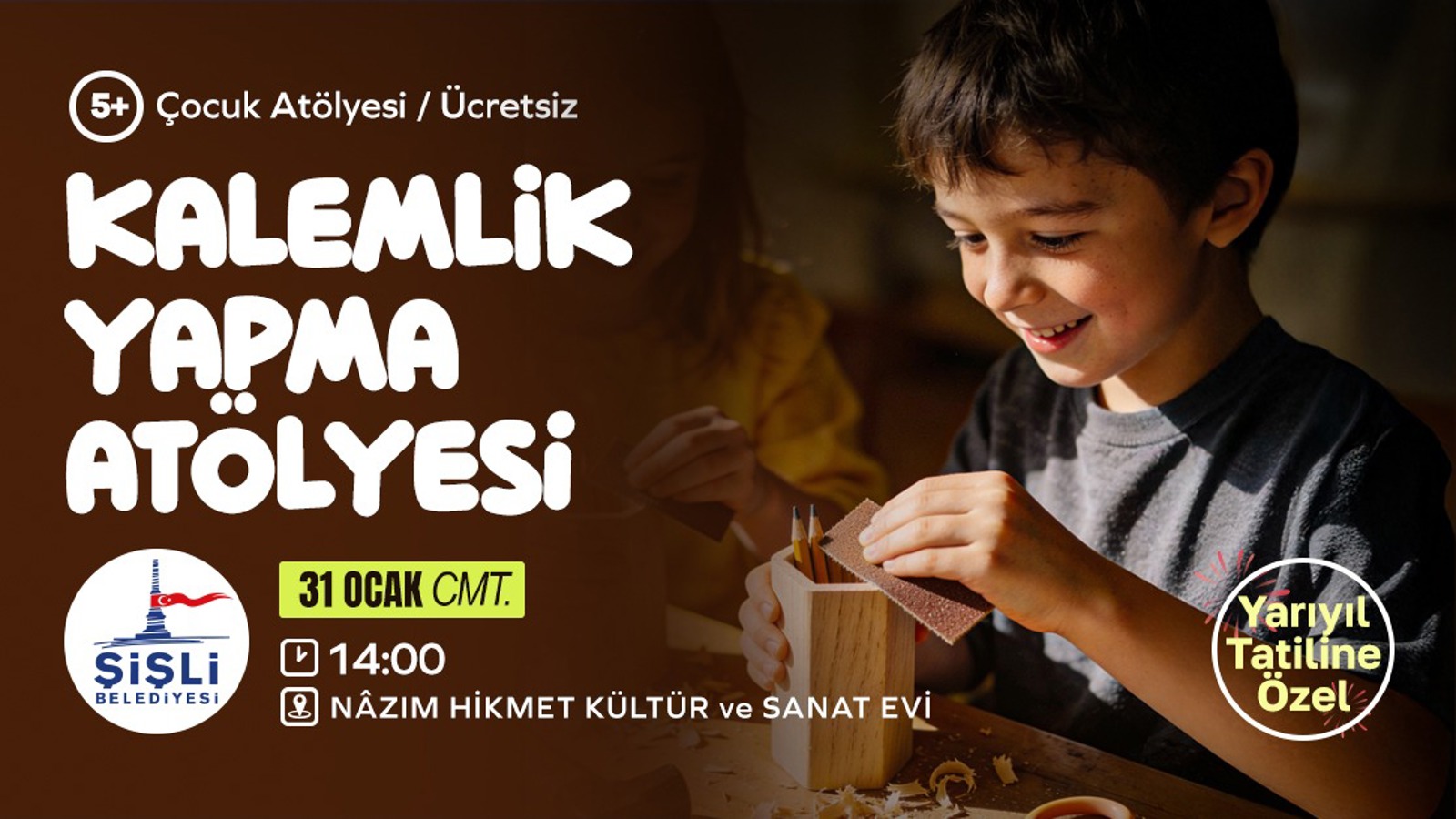 KALEMLİK YAPMA  ÇOCUK ATÖLYESİ