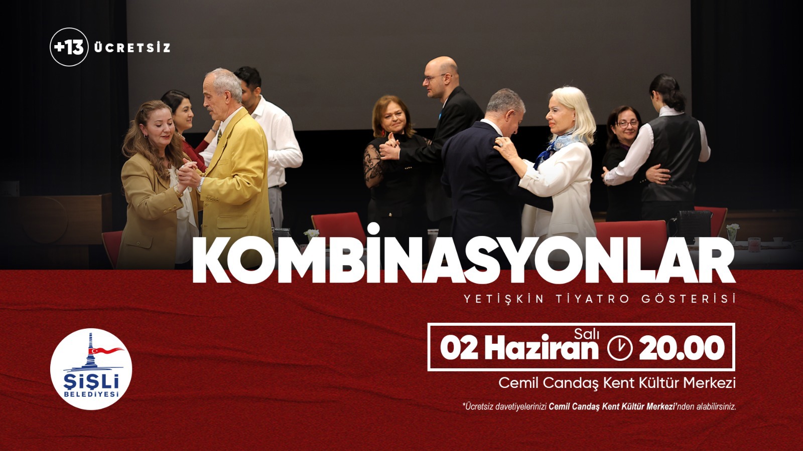 "KOMBİNASYONLAR" YETİŞKİN TİYATRO GÖSTERİSİ