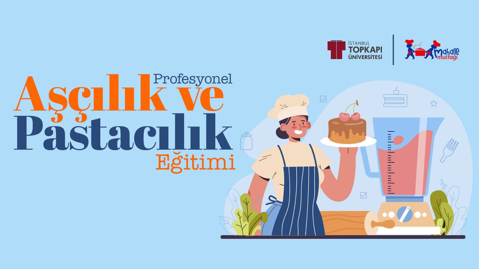 Profesyonel Aşçılık ve Pastacılık Kursu Kayıtları Başlıyor