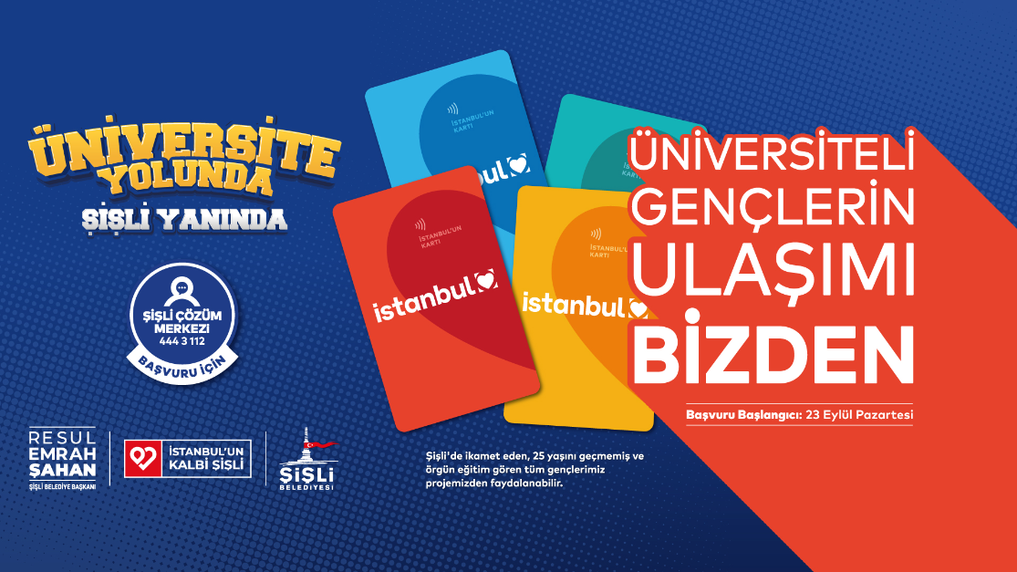 ŞİŞLİ BELEDİYESİ ÜNİVERSİTE ÖĞRENCİLERİNE ULAŞIM DESTEĞİ SAĞLAYACAK 